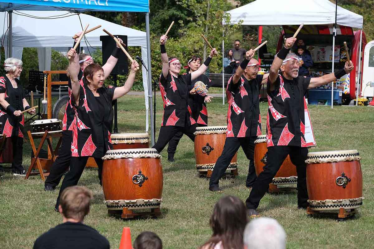Uminari Taiko at the 2024 Fair Uminari Taiko at the 2024 Fair